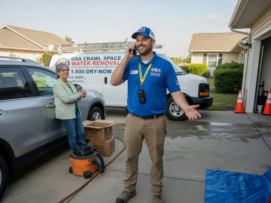 Crawl Space Water Removal Swoope, VA FAQs